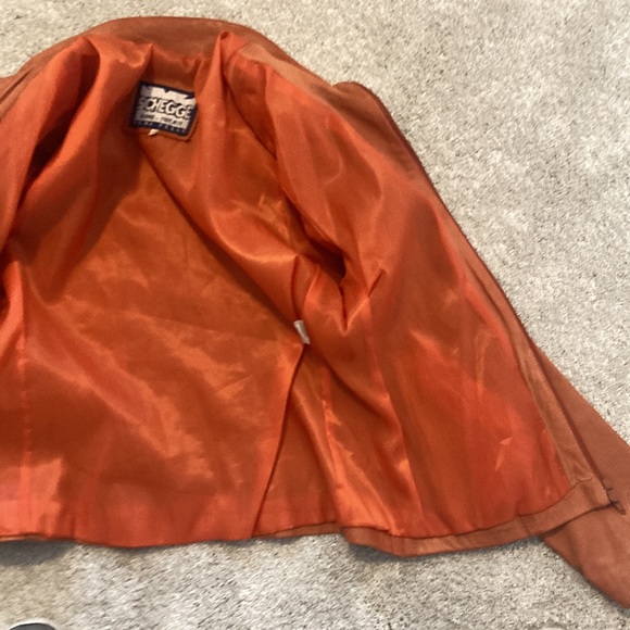 Schegge Leather Jacket Size 40 - Picture 5 of 6